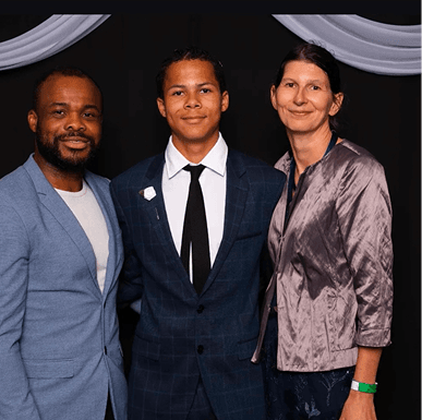 Pst . Kelvin Osawary, Barbara Staldwieser -Osawary and Son