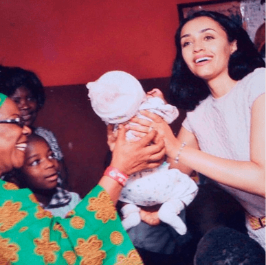 Iria Oshiomole came visiting years ago when her husband was still the governor